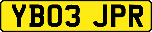 YB03JPR