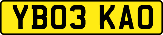 YB03KAO