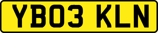 YB03KLN