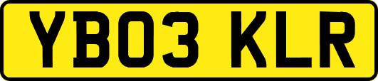YB03KLR