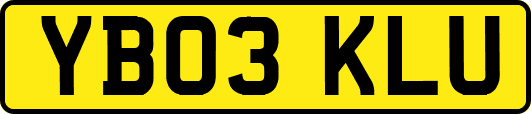 YB03KLU