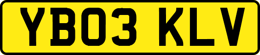 YB03KLV
