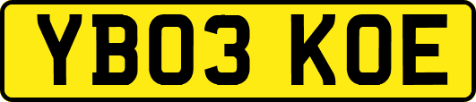 YB03KOE