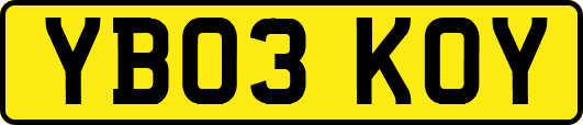 YB03KOY