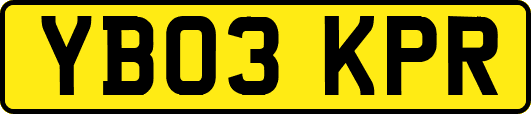 YB03KPR