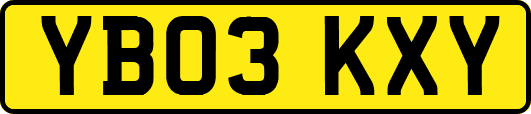 YB03KXY