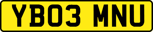 YB03MNU