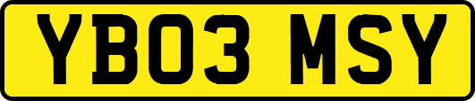 YB03MSY