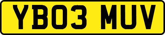 YB03MUV