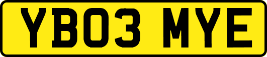 YB03MYE