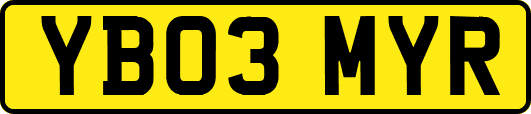 YB03MYR
