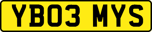 YB03MYS