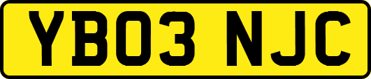 YB03NJC