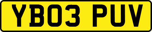 YB03PUV