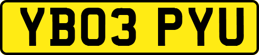 YB03PYU
