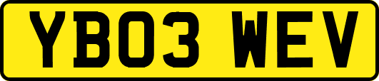 YB03WEV