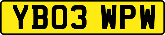 YB03WPW