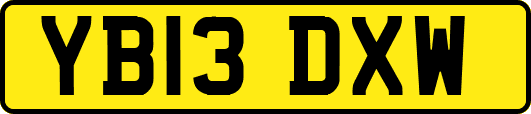 YB13DXW