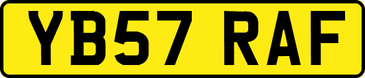 YB57RAF