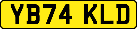 YB74KLD