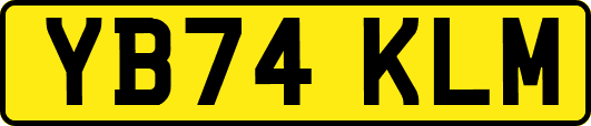 YB74KLM
