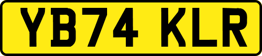 YB74KLR