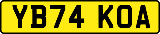 YB74KOA