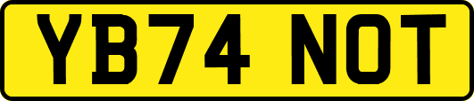 YB74NOT