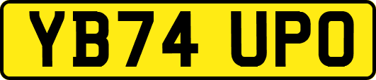 YB74UPO