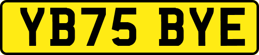 YB75BYE