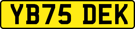 YB75DEK
