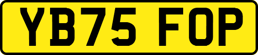 YB75FOP