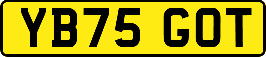 YB75GOT