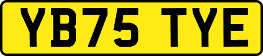 YB75TYE
