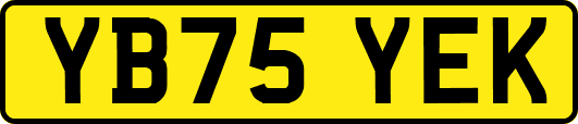 YB75YEK