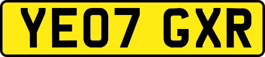 YE07GXR