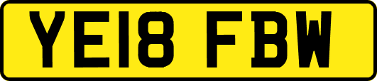 YE18FBW