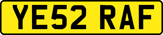 YE52RAF