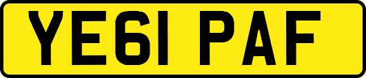 YE61PAF