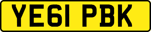 YE61PBK