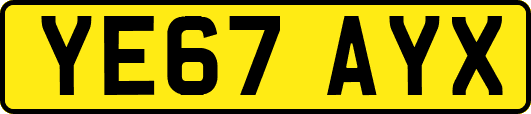 YE67AYX