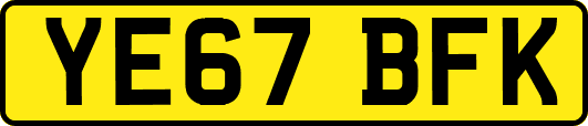 YE67BFK