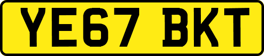 YE67BKT