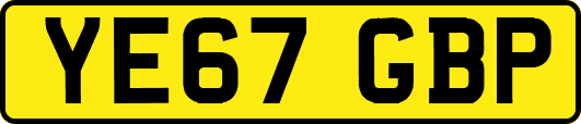 YE67GBP