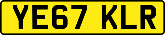YE67KLR