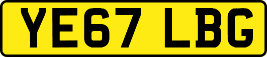 YE67LBG