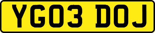 YG03DOJ