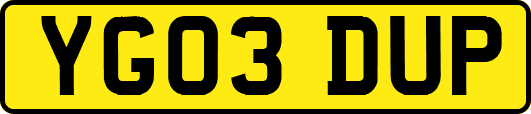 YG03DUP