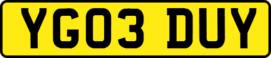 YG03DUY