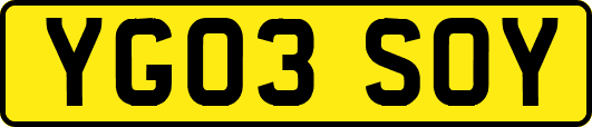 YG03SOY